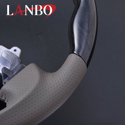 画像1: LANBO オリジナルステアリング ガングリップ ［エブリィワゴン DA64W］