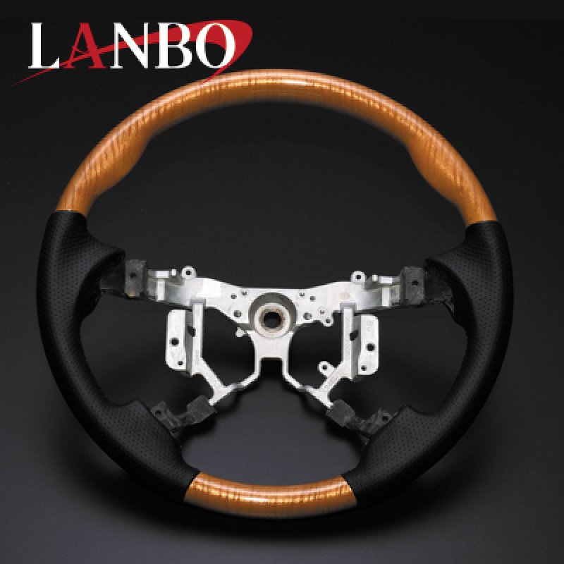 中期:ユーカリ茶木目/ブラックレザー