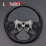 画像1: LANBO オリジナルステアリング ノーマルグリップ  ［ハイエース 200系 4-7型］ (1)