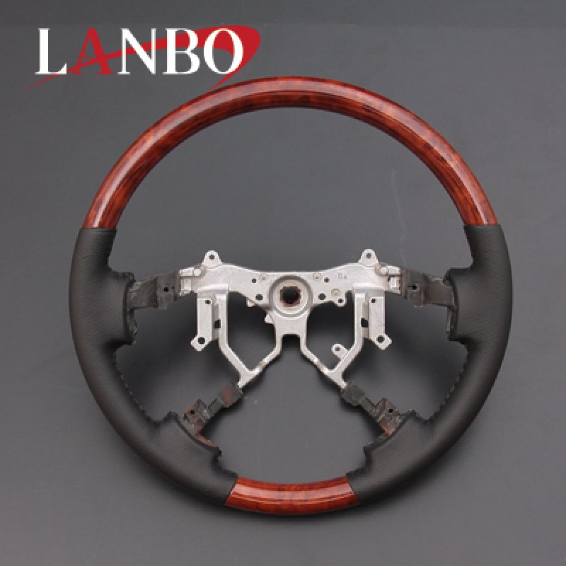 画像2: LANBO オリジナルステアリング ノーマルグリップ  ［ハイエース 200系 4-8型］ (2)