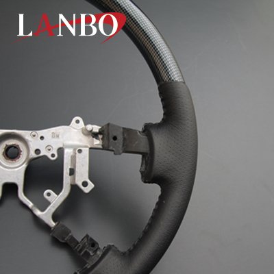 画像1: LANBO オリジナルステアリング ノーマルグリップ  ［ハイエース 200系 4-7型］
