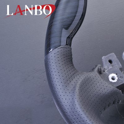 LANBO オリジナルステアリング ガングリップ プリウスα ZVW40/41