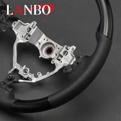 画像1: LANBO オリジナルステアリング ノーマルグリップ  ハリアー ZSU60・65W/AVU65W］