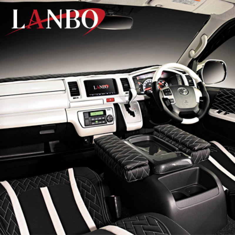 画像1: LANBO 3Dインテリアパネル 15ピースセット ハイエース 200系1-3型 (1)