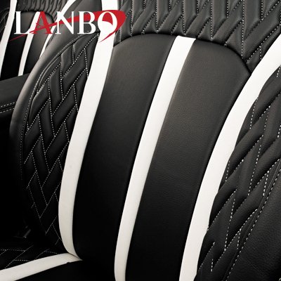 画像1: LANBO レザーシートカバー Type LUXE ヴェルファイア 30系