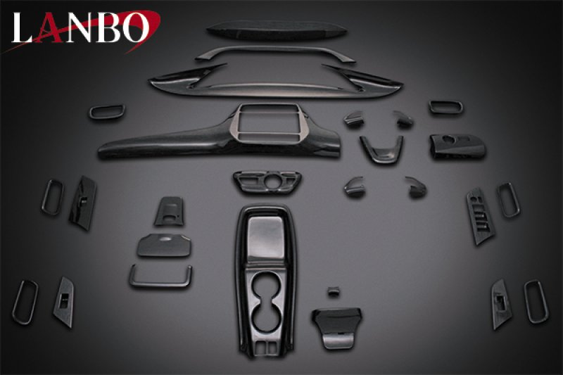画像2: LANBO 3Dインテリアパネル27pcs プリウス ZVW50系 (2)