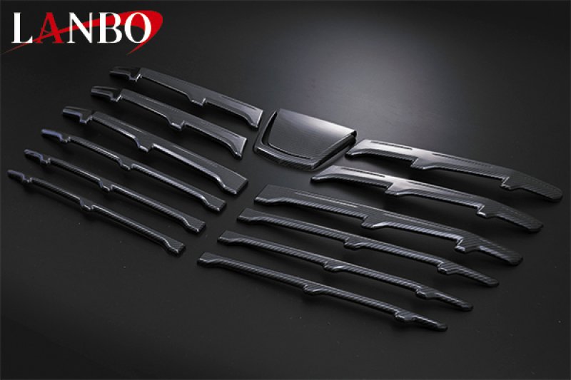 画像10: LANBO フロントグリルガーニッシュ［アルファード GGH/AGH3# ］ (10)