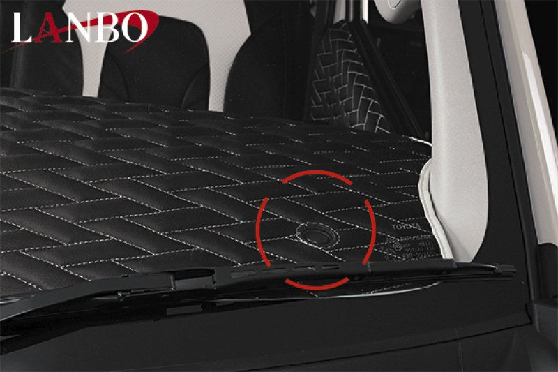 画像4: LANBO ダッシュマット Type LUXE 200系ハイエースワイドボディー (4)