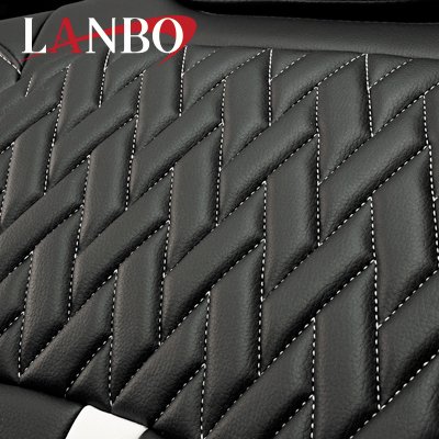 画像1: LANBO レザーシートカバー Type LUXE HARRIER 60系