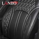 画像7: LANBO レザーシートカバー Type LUXE HARRIER 60系 (7)