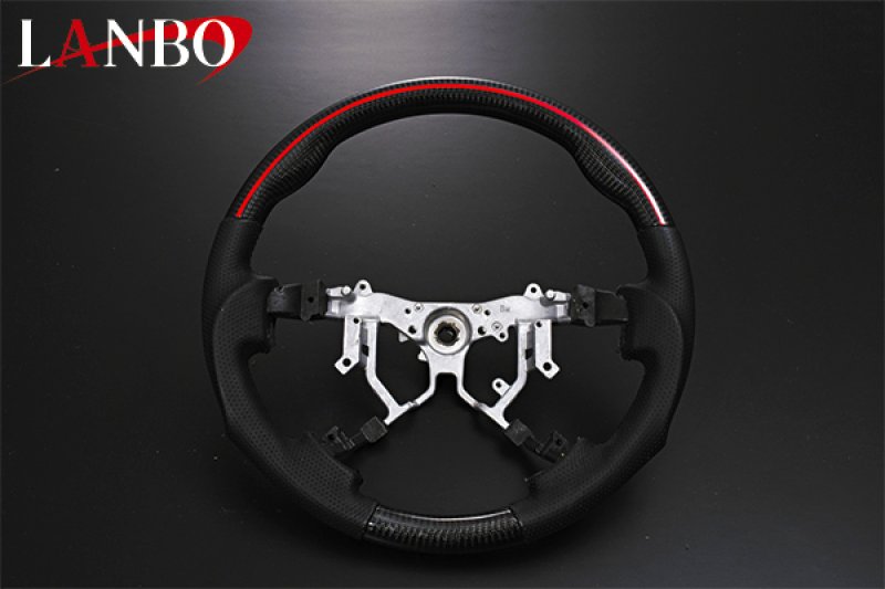 画像4: LANBO プレミアムカーボンステアリング［ハイエース 200系 4-8型］ (4)