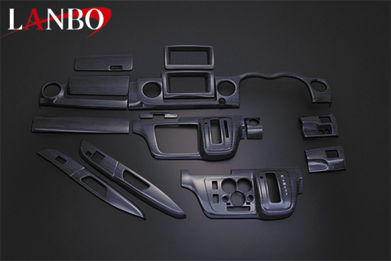 画像2: LANBO 3Dインテリアパネル 14ピースセット　キャラバン ＮＶ350 E26 前期/中期 (2)