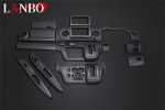 画像5: LANBO 3Dインテリアパネル 14ピースセット　キャラバン ＮＶ350 E26 前期/中期 (5)