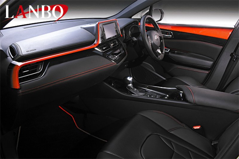 画像1: LANBO レザーインストールメントパネル 2pcs C-HR[ＺＹＸ10/ＮＧＸ50] (1)