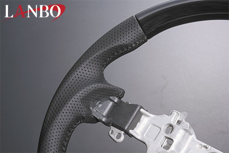 画像3: LANBO オリジナルステアリング ガングリップ ［スペーシア MK53S］ (3)