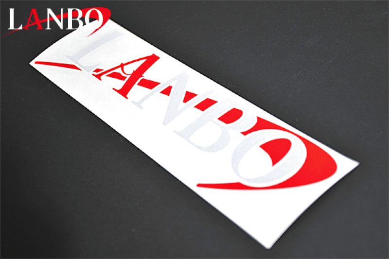 画像2: Web限定 LANBOリフレクティブステッカー (2)