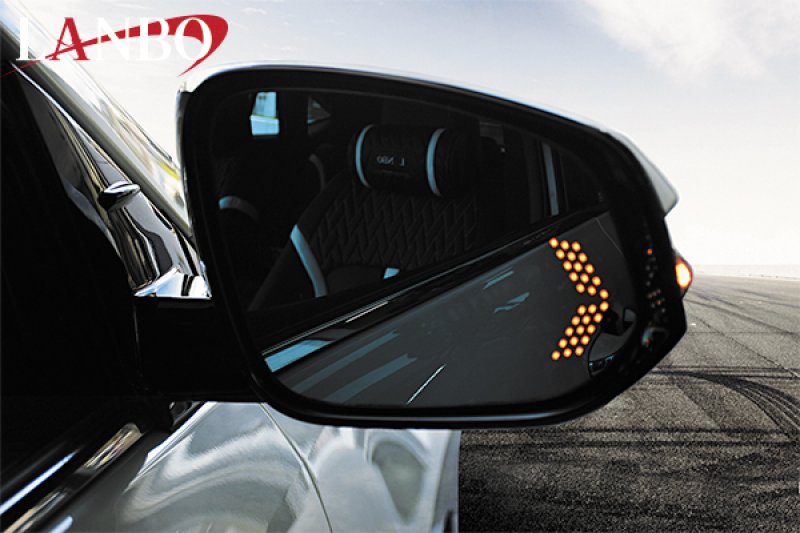 画像2: LANBO ウイングミラー＆BSMシステム［ハリアー60系］ (2)