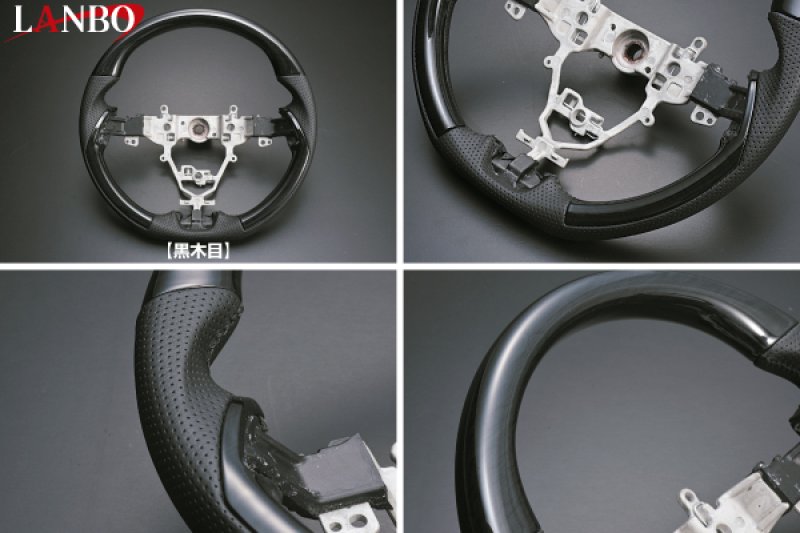 画像3: LANBO オリジナルステアリング ガングリップ ［JIMNY/SIERRA/NOMADE　JB64W/74W/JC74W］ (3)