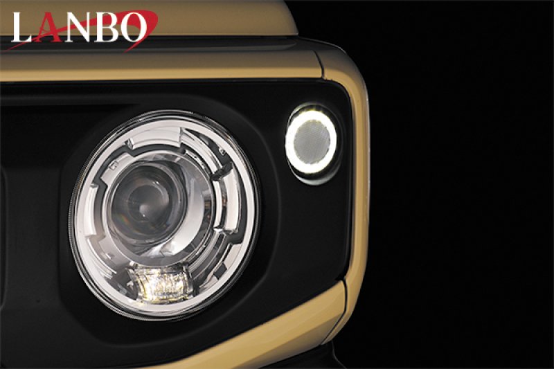 画像6: LANBO マークレスグリル クロームタイプ　[JIMNY　JB64W/74W] (6)