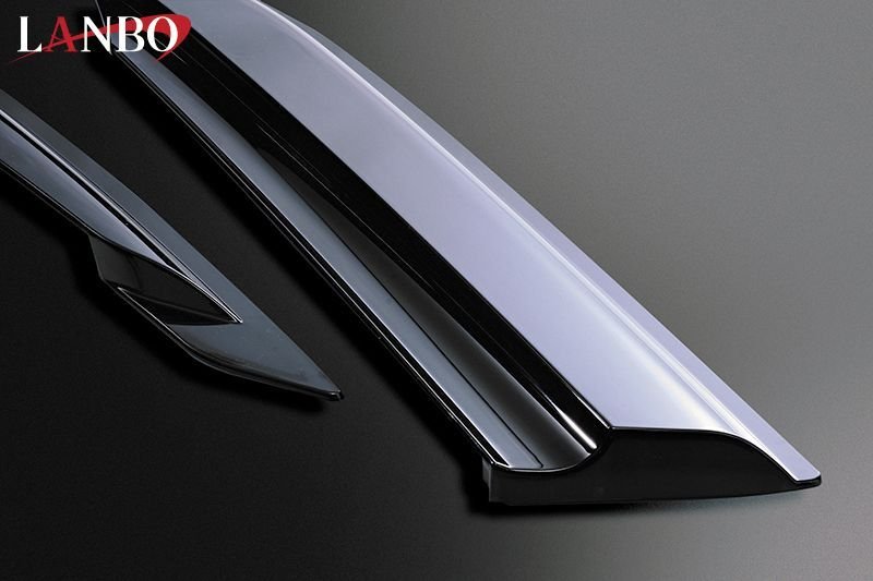 画像2: LANBO スタイリッシュサイドバイザー［ハイエース200系］ (2)