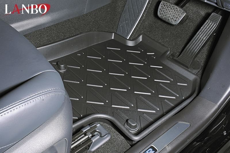 画像1: LANBO 3Dフロアマット［ハリアー 80系：前部席セット用］ (1)
