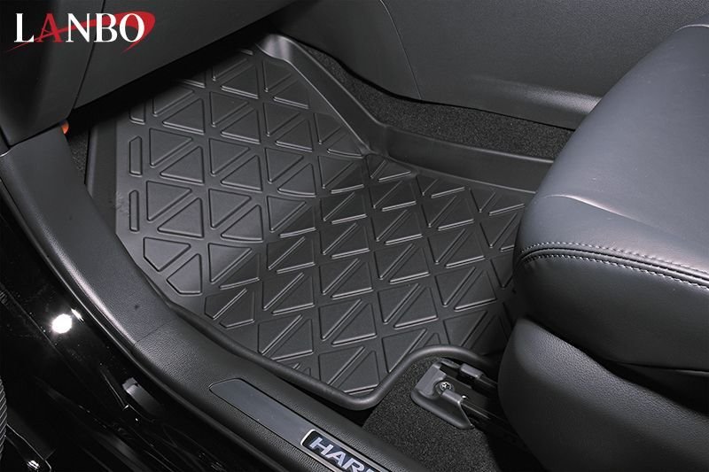 画像2: LANBO 3Dフロアマット［ハリアー 80系：前部席セット用］ (2)