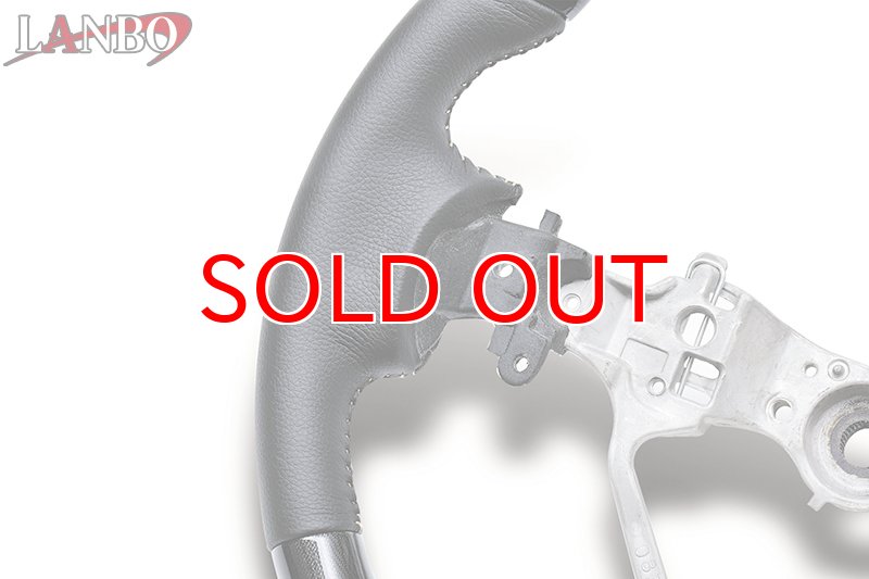 画像3: 【アウトレット】LANBO オリジナルステアリング ノーマルグリップ  [ハリアー60系 /80系 ノア・ヴォクシー］ (3)