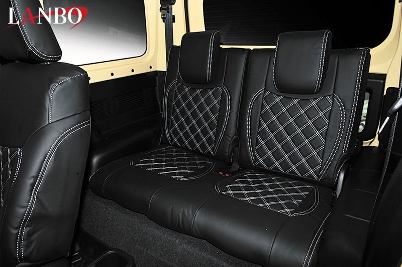 画像3: LANBO シートカバー[キルトデザインステッチ] JIMNY/SIERRA【JB64/74】 (3)
