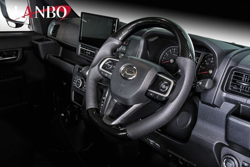 画像11: LANBO オリジナルステアリング ガングリップ  [アトレー/アトレーデッキバン S700系］ (11)