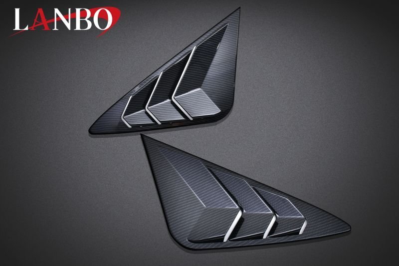 画像6: LANBO クォーターウインドゥフェイスパネル ［ハリアー MXUA/AXUH80・85］ (6)