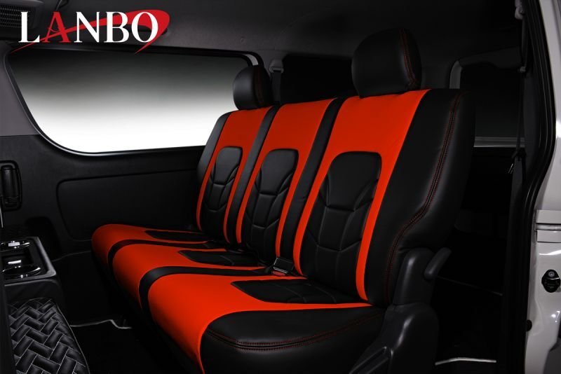 画像7: LANBO レザーシートカバー Type VOID 200系ハイエース S-GL (7)