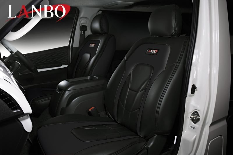 画像8: LANBO レザーシートカバー Type VOID 200系ハイエース S-GL (8)