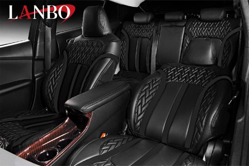 画像9: LANBO レザーシートカバー Type LUXE プリウス 50系 (9)