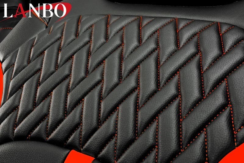 画像8: LANBO レザーシートカバー Type LUXE プリウス 50系 (8)