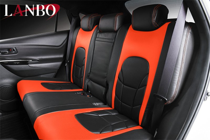 画像9: LANBO レザーシートカバー Type VOID HARRIER 60系後期 (9)