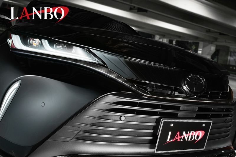 画像4: LANBO フロントバンパーモールディングパネル UP［ハリアー MXUA/AXUH80・85］ (4)