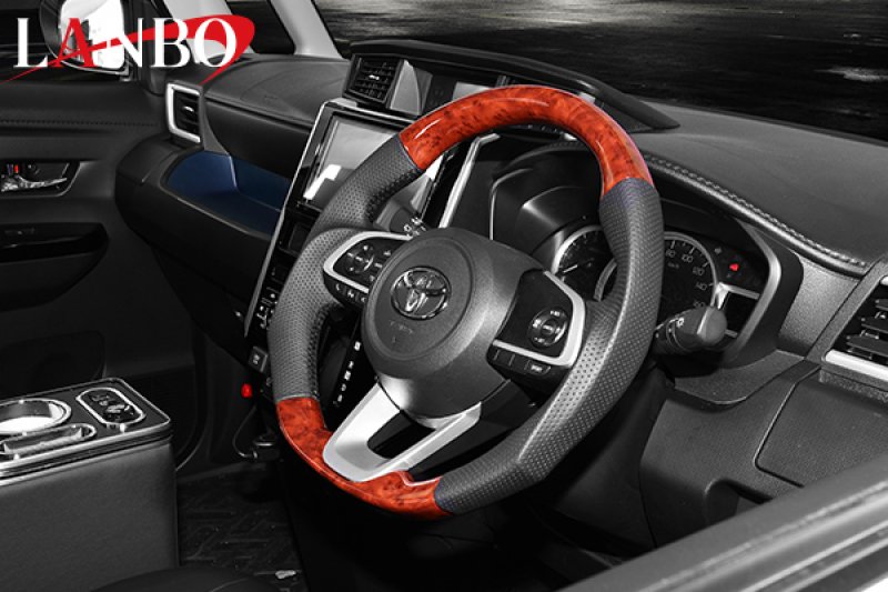 画像1: LANBO オリジナルステアリング ガングリップ  [RAIZE/ROOMY後期］ (1)