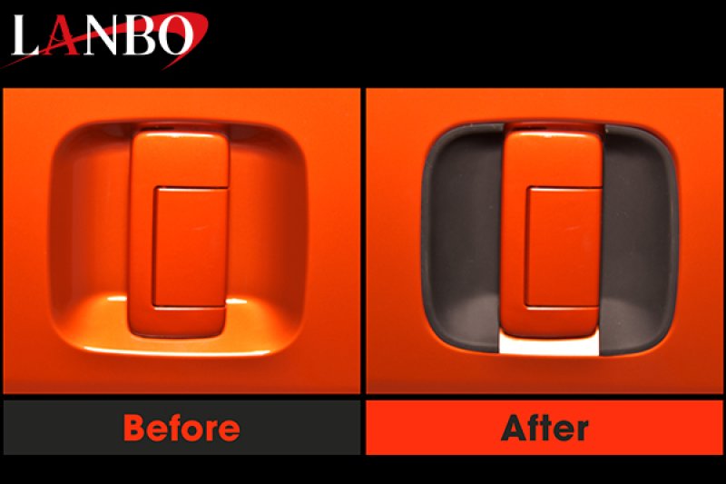 画像4: LANBO ドアハンドルプロテクター［ATRAI / HAIJET CARGO S700v/710v］ (4)