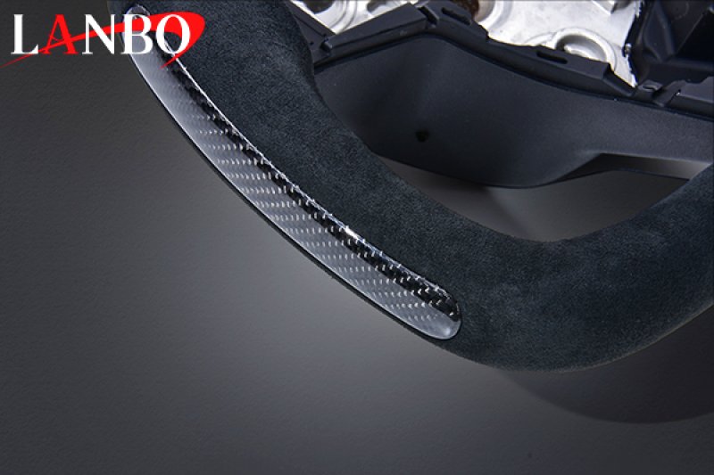 画像3: LANBO ヨークデザイン ステアリング テスラmodel-3/model-Y  (3)