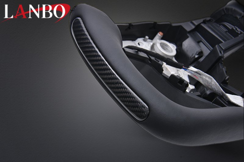 画像9: LANBO ヨークデザイン ステアリング  テスラ model-Y 2021.9－ (9)