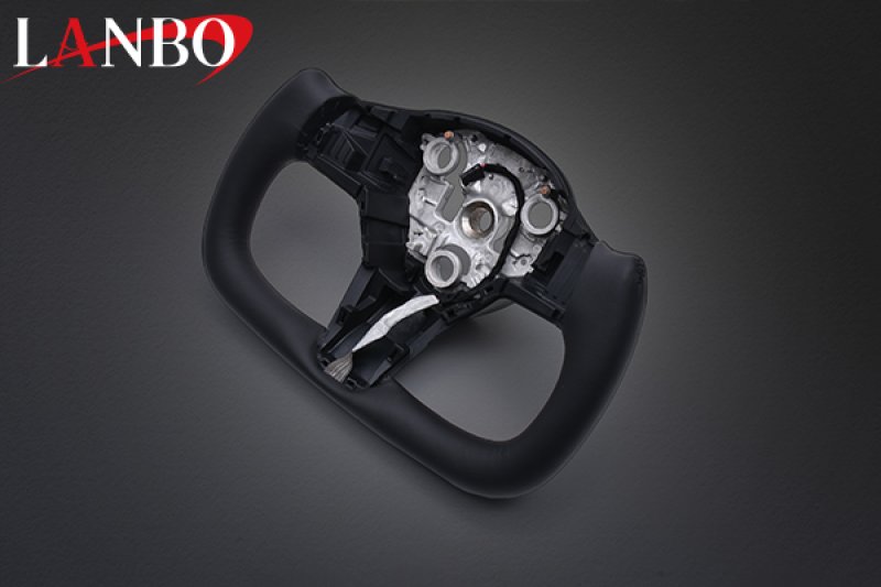 画像13: LANBO ヨークデザイン ステアリング  テスラ model-Y 2021.9- (13)