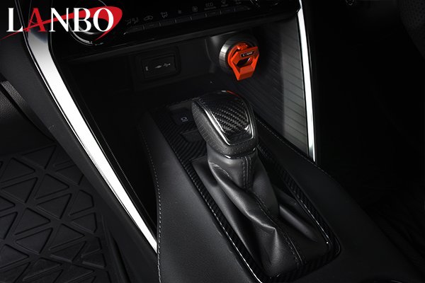 LANBO プレミアムカーボンシフトノブ［ハリアー/RAV4］