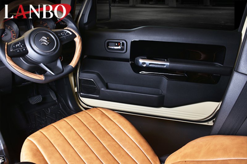 画像9: LANBO  3Dインテリアドアパネル 6pcs 【ジムニー/シエラ JB64/74】 (9)