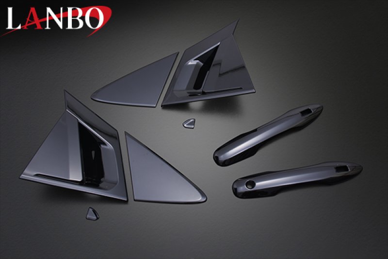 画像10: LANBO ドアハンドルカバー＆ガーニッシュセット　[プリウス MXWH/ZVW60・65] (10)