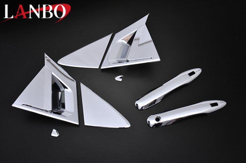 画像5: LANBO ドアハンドルカバー＆ガーニッシュセット　[プリウス MXWH/ZVW60・65] (5)