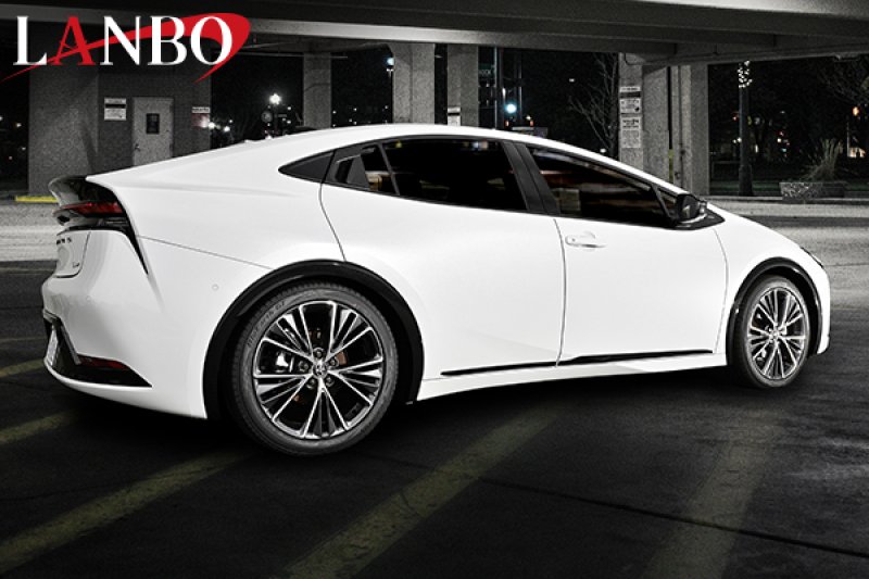 画像2: LANBO サイドドアアンダーガーニッシュ　[プリウス MXWH/ZVW60・65] (2)