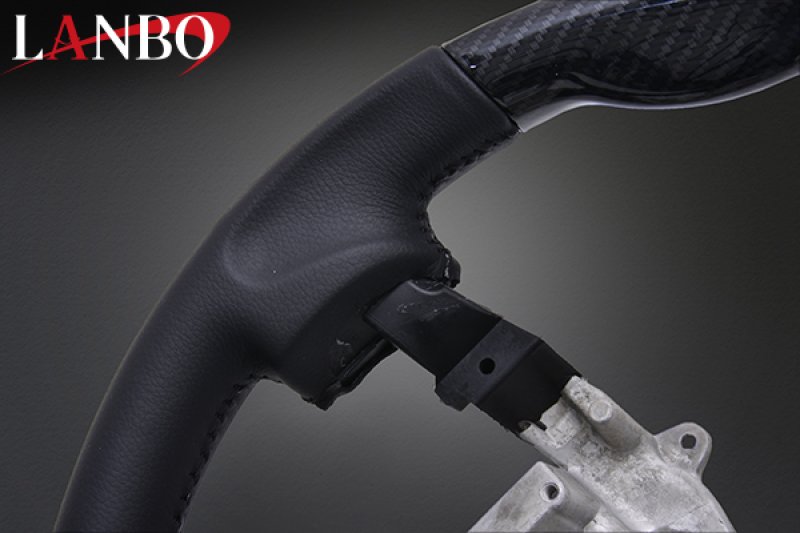 画像22: LANBO オリジナル ステアリング D型ガングリップ［ハイエース 200系4-8型］ (22)