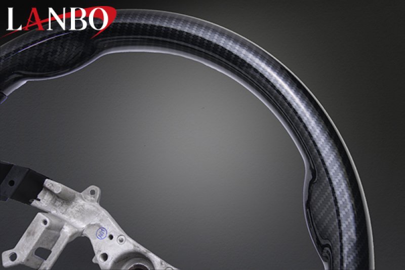 画像23: LANBO オリジナル ステアリング D型ガングリップ［ハイエース 200系4-8型］ (23)