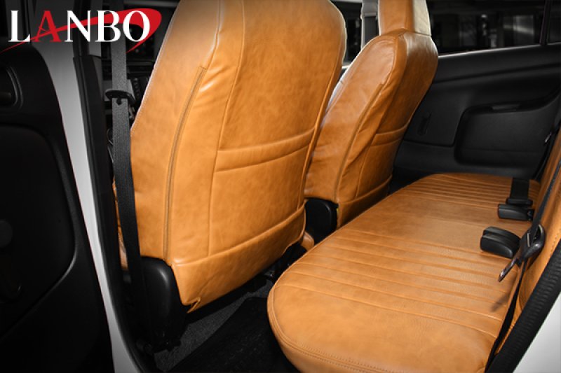 画像3: LANBO レザーシートカバー プロボックス/サクシード ハイブリッド車【NHP160V】 (3)