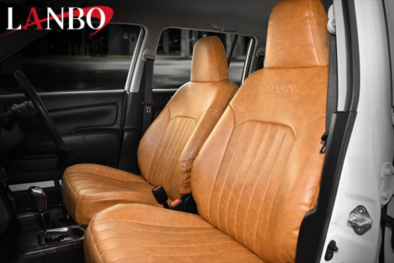 画像2: LANBO レザーシートカバー プロボックス/サクシード ハイブリッド車【NHP160V】 (2)